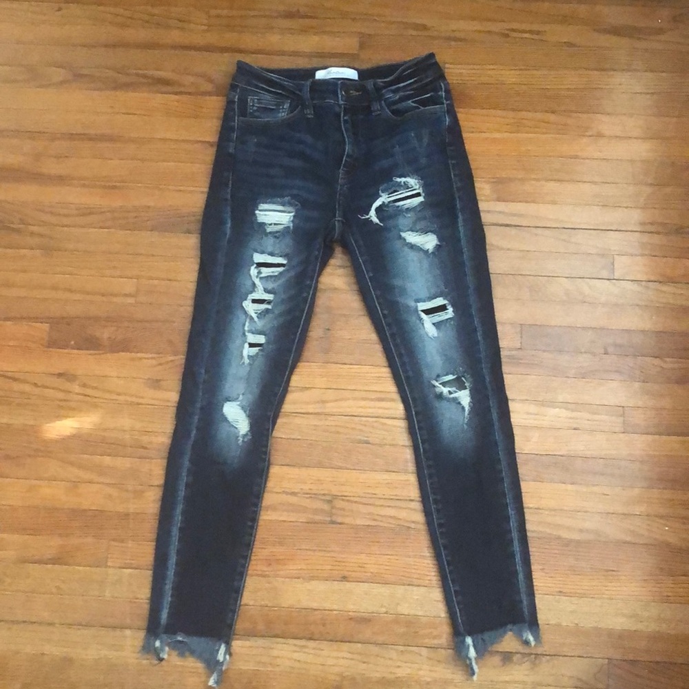 KanCan midrise ankle skinny